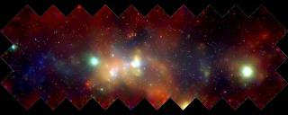 Chandra X-Ray image of galactic center