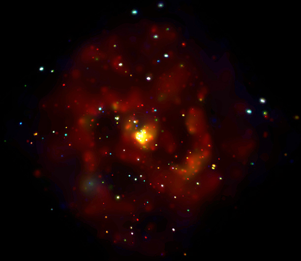 Chandra image of M82